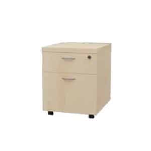 1 Drawer, 1 Deep Filer Mobile Pedestal