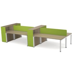 New Age Cluster Desks - Various Colours + Sizes