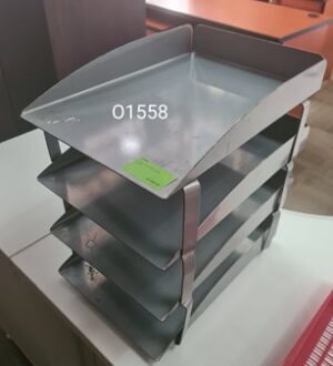 Letter tray A4   4Tier Silver