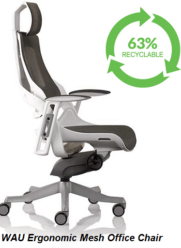 wau-ergonomic-high-back-mesh-office-chair-side-view